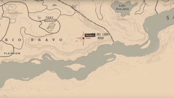 Emplacement antilope légendaire, red dead redemption 2, rockstar games, carte, animaux légendaire, soluce