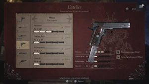 resident evil 8 village, M1911 arme de poing, emplacement de toute les arme et accessoires du jeu, soluce, astuce, guide, re 8, pc, ps5