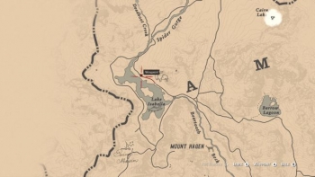 Emplacement bison blanc légendaire, red dead redemption 2, rockstar games, carte, animaux légendaire, soluce