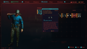 guide soluce cyberpunk 2077 équipement clothing vêtement meilleur best légendaire legendary location equipment clothe emplacement