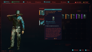 guide soluce cyberpunk 2077 équipement clothing vêtement meilleur best légendaire legendary location equipment clothe emplacement