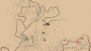 Emplacement carte au trésor de la piste empoisonnée, red dead redemption 2, xbox one, ps4, pc, soluce