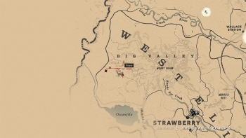 Emplacement cerf légendaire, red dead redemption 2, rockstar games, carte, animaux légendaire, soluce