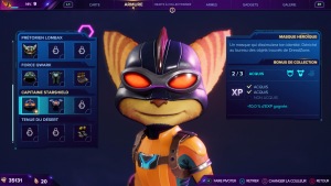 ratchet et clank soluce toutes les armures, guide, astuce, emplacement masque héroïque, armure capitaine starshield,ps5