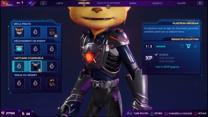 ratchet et clank soluce toutes les armures, guide, astuce, emplacement, plastron héroïque, armure capitaine starshield,ps5