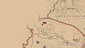 Emplacement couteau en bois de cerf, Red Dead Redemption 2, soluce, map, xbox one, ps4, objets cachés, rockstar games