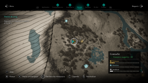 Assassin Creed Valhalla, la colère des druides enfant du danu soluce guide Gummascach, le Frêne indice emplacement location cart