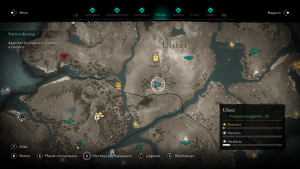 Assassin Creed Valhalla, la colère des druides enfant du danu soluce guide Conlae des flammes, Le Flambeau indice emplacement location cart