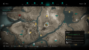 Assassin Creed Valhalla, la colère des druides enfant du danu soluce guide Conlae des flammes, Le Flambeau indice emplacement location cart