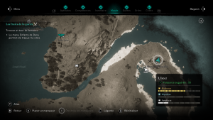 Assassin Creed Valhalla, la colère des druides enfant du danu soluce guide ,becc mac nath i de ocean la semence , indice emplacement location cart