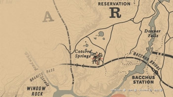 Emplacement élan légendaire, red dead redemption 2, rockstar games, carte, animaux légendaire, soluce