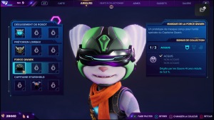 ratchet et clank soluce toutes les armures, guide, astuce, emplacement masque de la force qwark, armure  force qwark,ps5