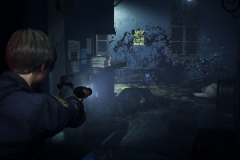 resident evil 2 screenshot gameplay image video e3 2018 leon kennedy new remake claire redfield racoon city zombie gore survival horror retro