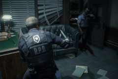 resident evil 2 screenshot gameplay image video e3 2018 leon kennedy new remake claire redfield racoon city zombie gore survival horror retro