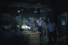 resident evil 2 screenshot gameplay image video e3 2018 leon kennedy new remake claire redfield racoon city zombie gore survival horror retro