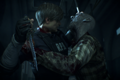 resident evil 2 screenshot gameplay image video e3 2018 leon kennedy new remake claire redfield racoon city zombie gore survival horror retro