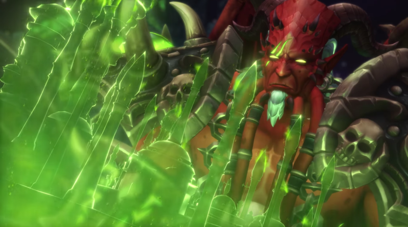 World Of Warcraft Légion Tombe de Sargeras kil'jaeden kiljaeden gul'dan sargeras