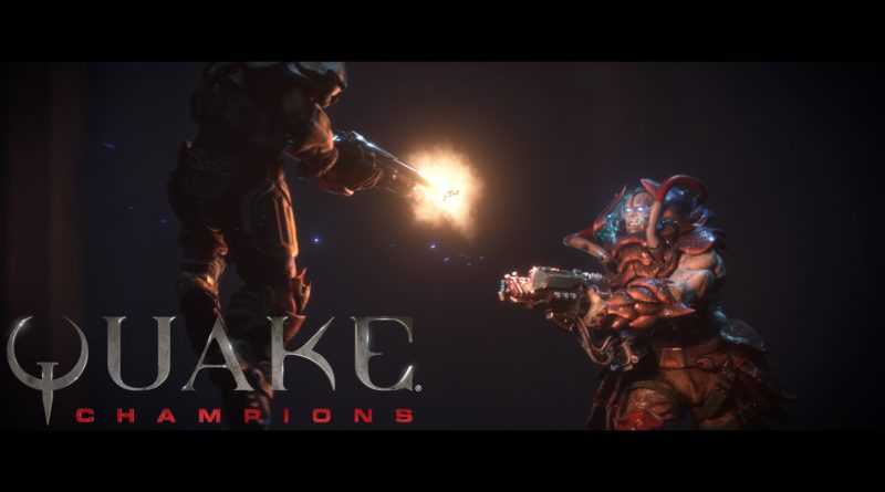 Quake champions free to play fps shooter blood arena quakecon tournament tournois
