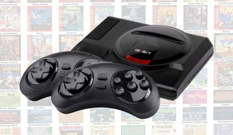 Megadrive Mini console retro jeux