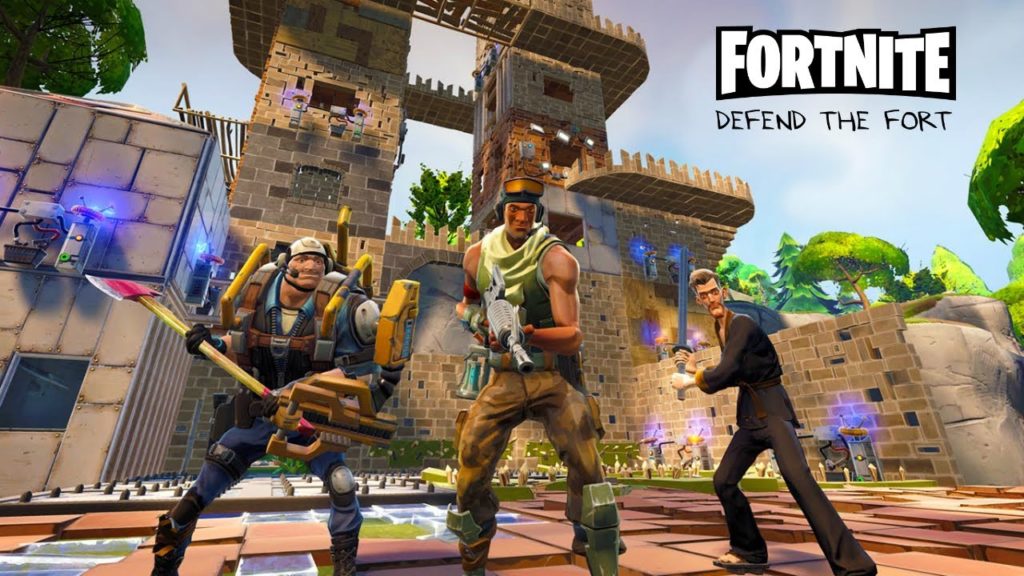 Fortnite epic games survival sandbox thirs person games jeuxvideo jeu