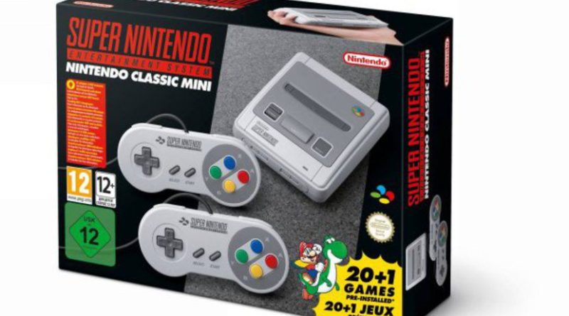 Super Nintendo Mini nintendo super NES sortie arrive jeux