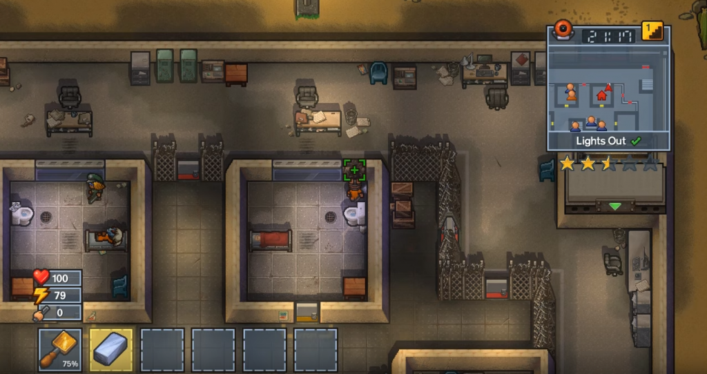 The escapists 2, soluce guide, prison zone 17