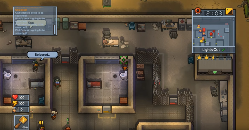 The escapists 2, soluce guide, prison zone 17