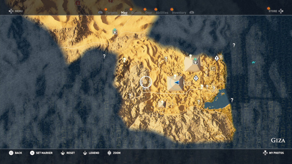Assassin's Creed Origins Papyrus Champignon De Pierre