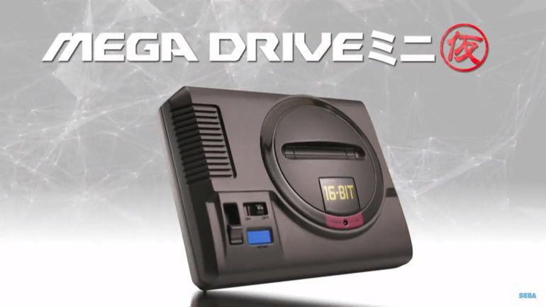 La Sega Megadrive mini annoncée !