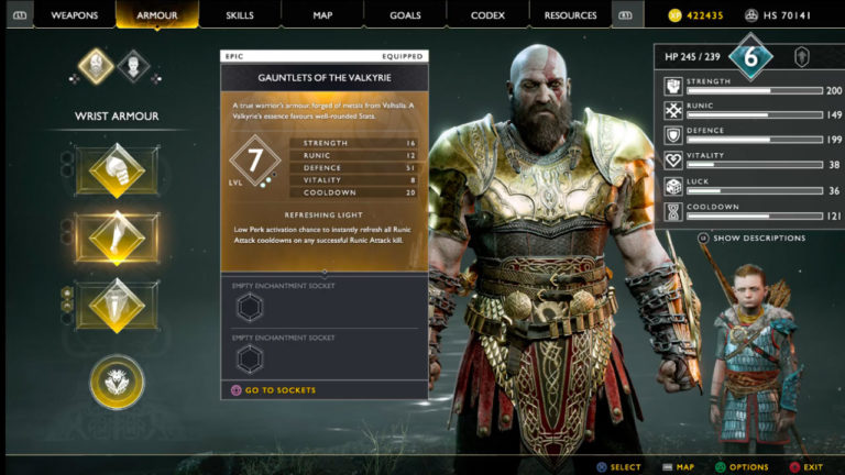 [Soluce] God of War - Les meilleurs set d'armures - GameActuality.com