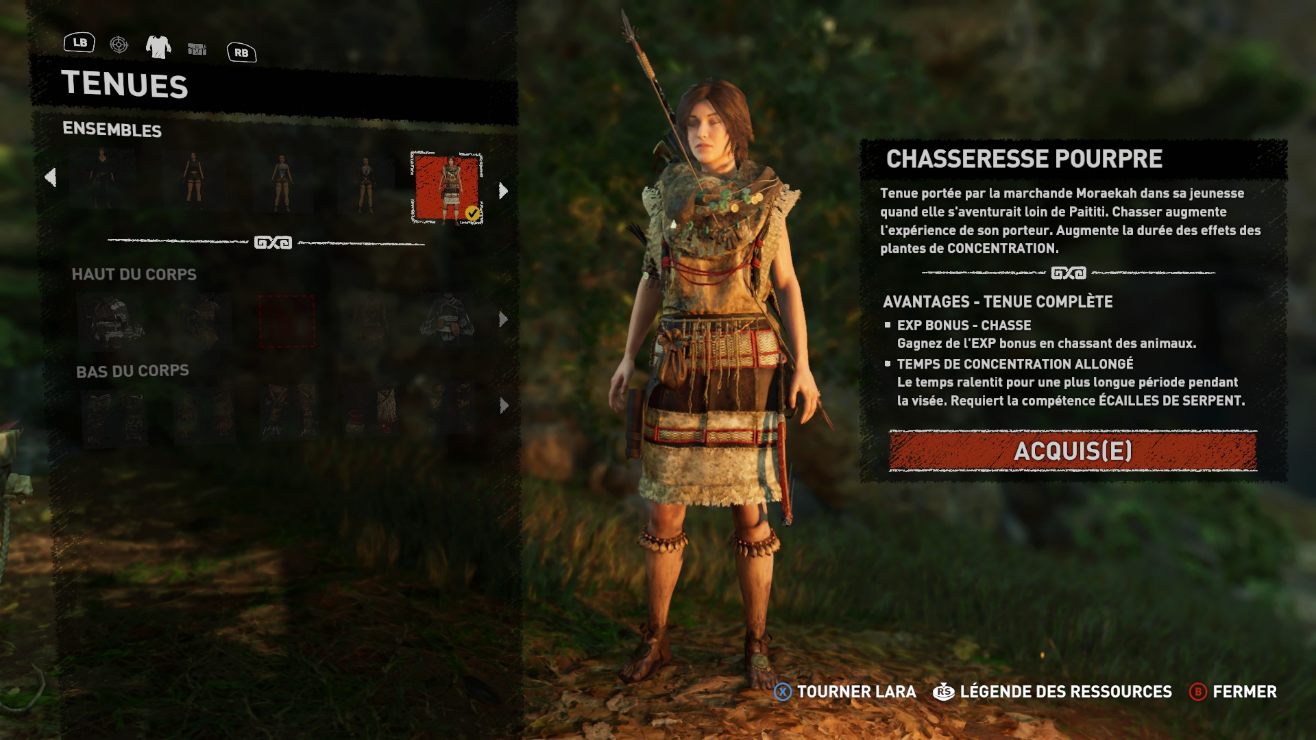 [Soluce] Shadow of the Tomb Raider : Toutes les tenues [FR]