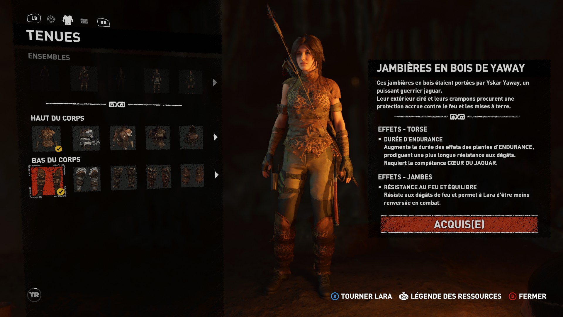 [Soluce] Shadow of the Tomb Raider : Toutes les tenues [FR]
