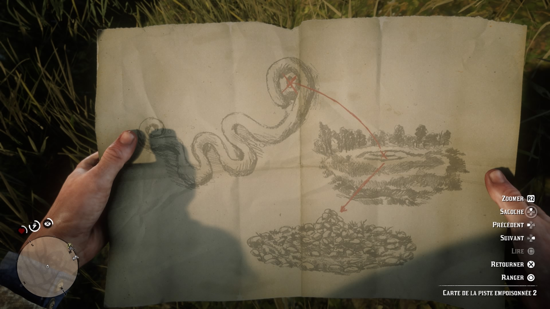 Carte De La Piste Empoisonnée 1 [Soluce] Red Dead Redemption 2 : Les trésors cachés - GameActuality.com
