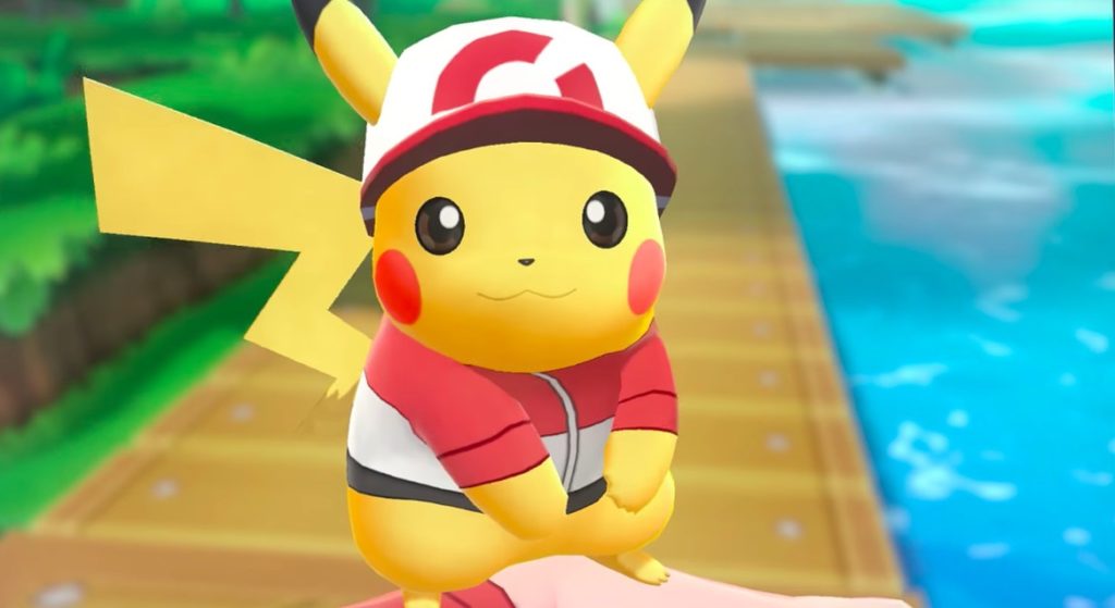 Pokemon lets go pikachu evoli coiffure tenue outfit vêtement accessoire personnaliser