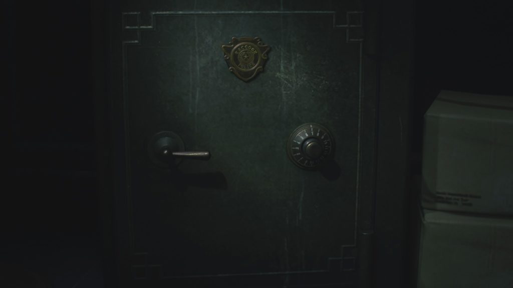 Profession développer câble coffre bureau ouest resident evil 2 Cinq Raide Entreprise