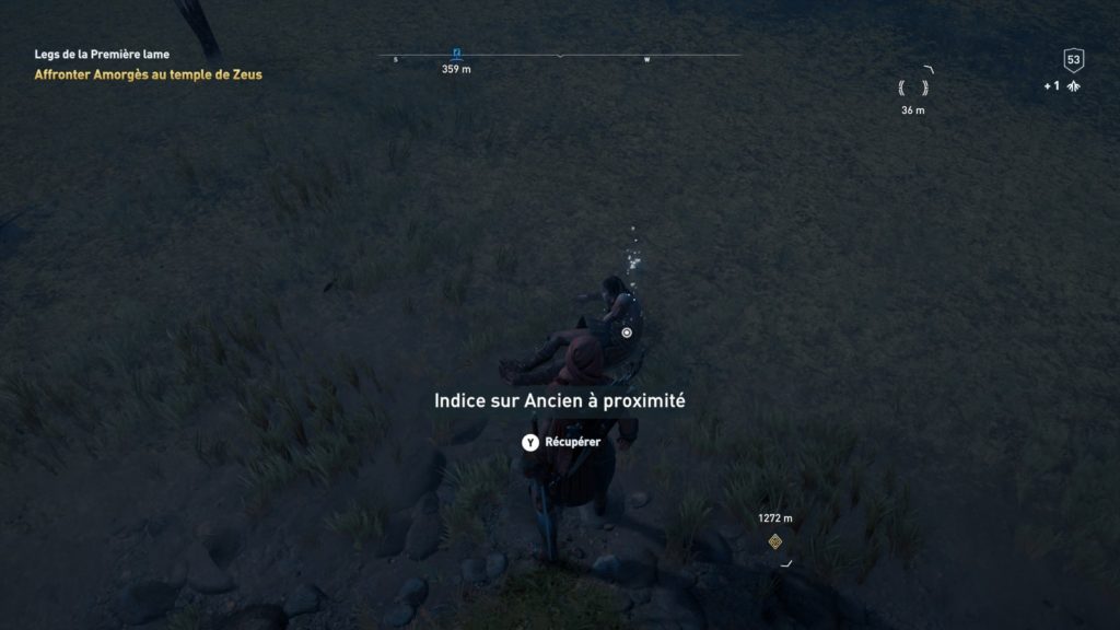 Assassin's Creed odyssey ordre des anciens soluce emplacement heritage legs de la première lame 