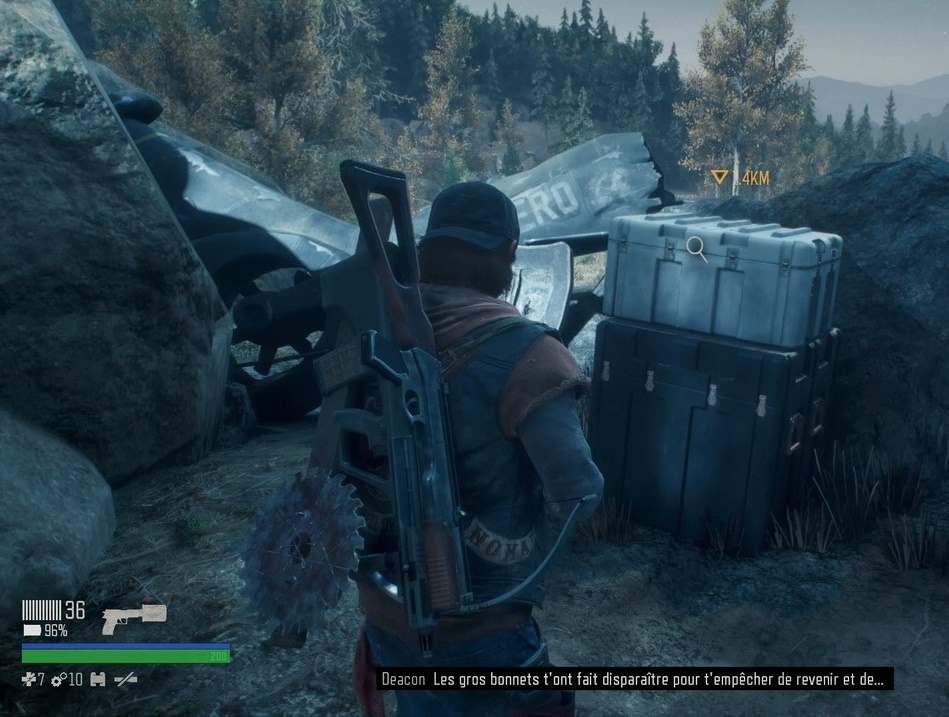 days gone soluce, emplacement injecteur de nero, carte du nero, astuce, checkpoint nero camp 