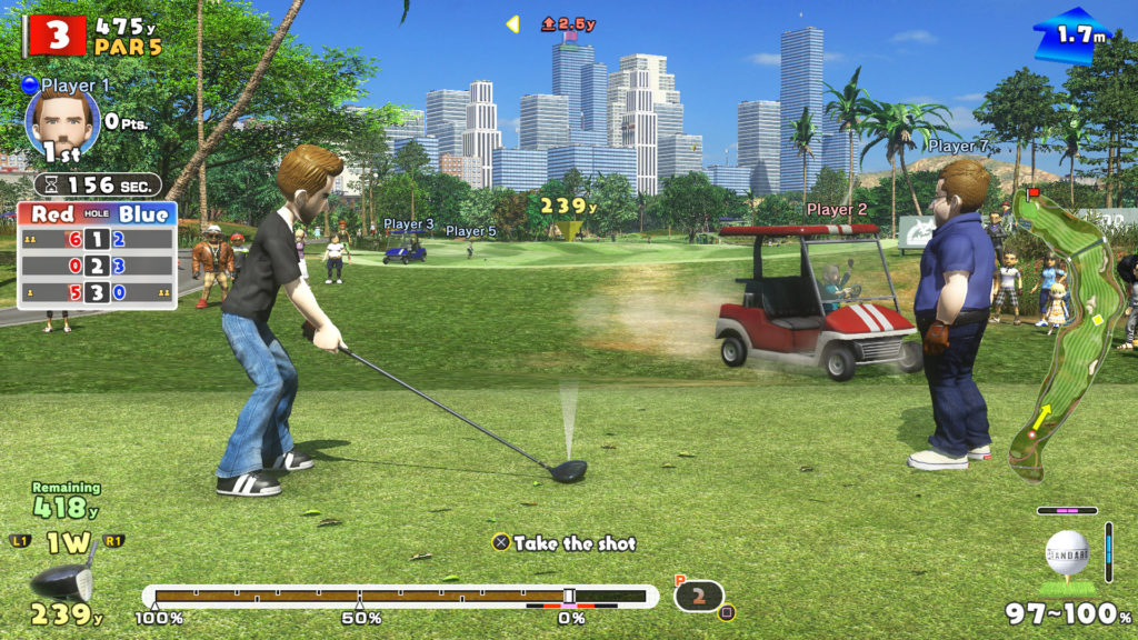 everybody's golf vr, test, avis, immerion ,simulation de golf, ps4