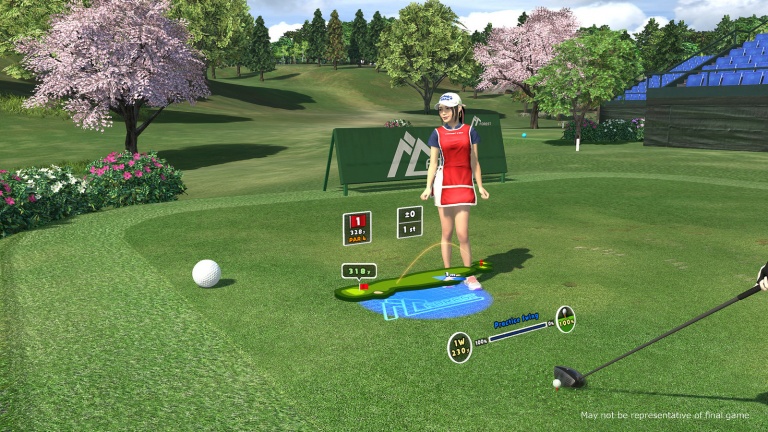 everybody's golf vr, test, avis, immerion ,simulation de golf, ps4