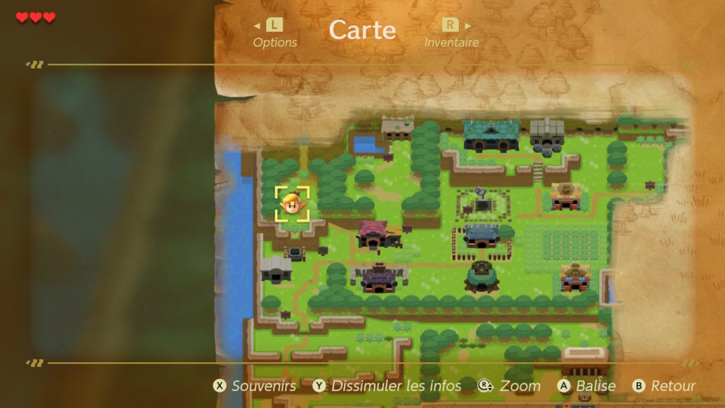 zelda Link's Awakening soluce solution fr switch cle enigme 