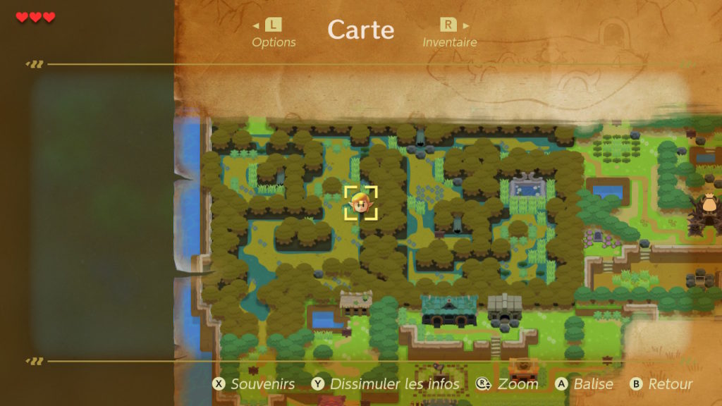 zelda Link's Awakening soluce solution fr switch cle enigme 