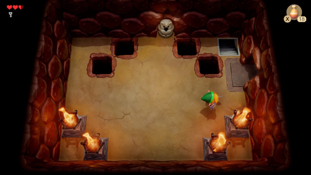 zelda link awakening switch soluce fr cave flagello