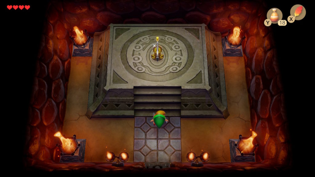 zelda link awakening switch soluce fr cave flagello