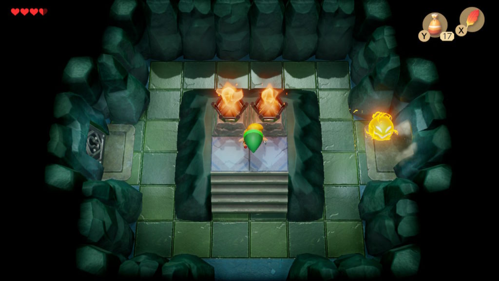 zelda link awakening soluce solution fr grotte du genie fr switch