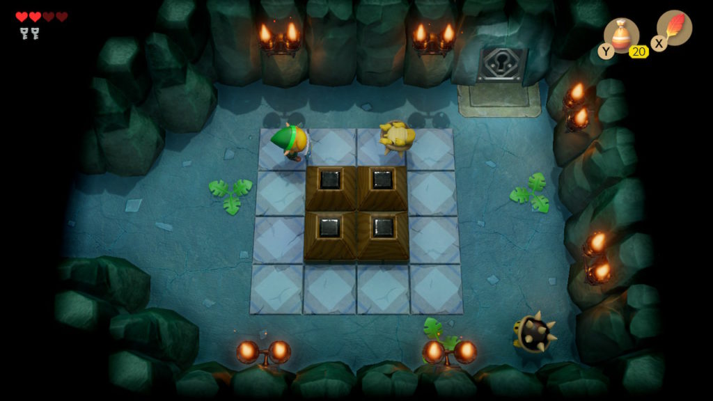 zelda link awakening soluce solution fr grotte du genie fr switch