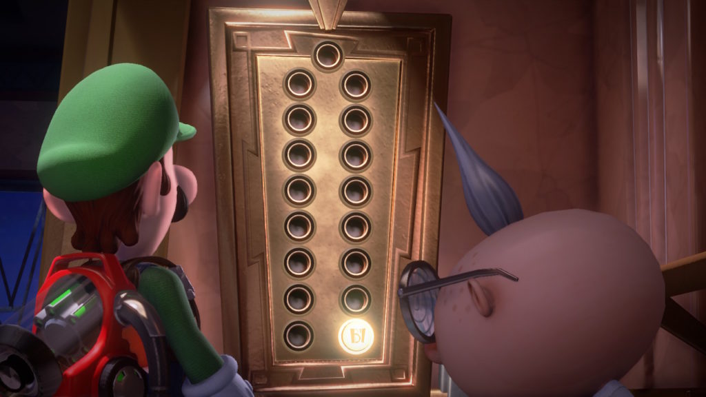 luigi mansion 3 soluce solution etage 1 5 sous sol garage cle