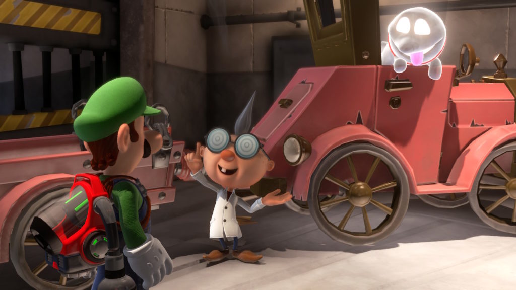 luigi mansion 3 soluce solution etage 1 5 sous sol garage cle