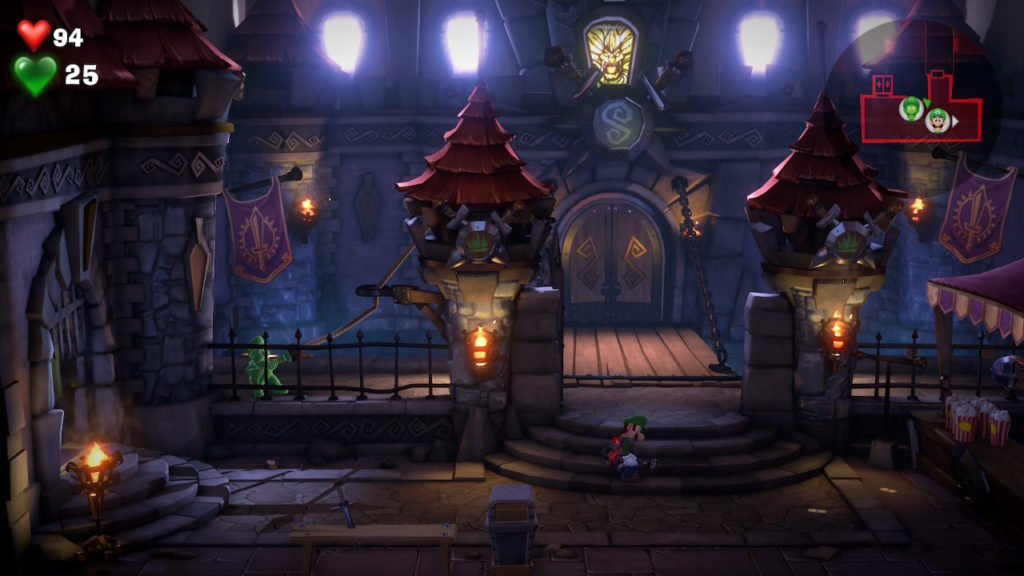 Luigi's mansion suite medieval 6 etage fr soluce solution guide