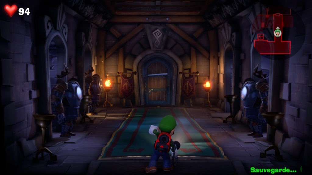 Luigi's mansion suite medieval 6 etage fr soluce solution guide