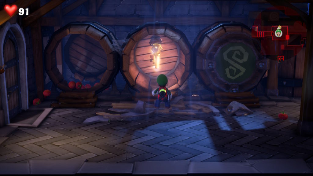 Luigi's mansion suite medieval 6 etage fr soluce solution guide